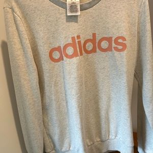 adidas grey sweatshirt